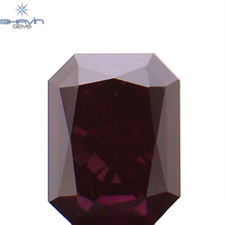 0.27 CT Radiant Diamond Pink Color Natural Diamond Clarity VS1 (4.05 MM)