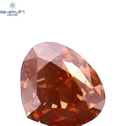 0.20 CT Heart Shape Enhanced Pink Color Natural Loose Diamond SI1 Clarity (3.74 MM)