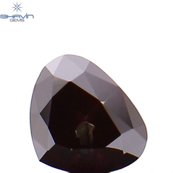 0.49 CT Heart Shape Pink Color Natural Loose Diamond I1 Clarity (4.00 MM)