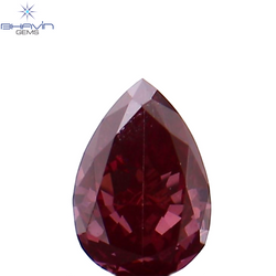 0.16 CT Pear Shape Natural Diamond Pink Color VS1 Clarity (4.23 MM)