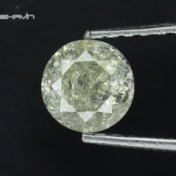 0.59 CT Round Shape Natural Loose Diamond White Color I3 Clarity (5.12 MM)