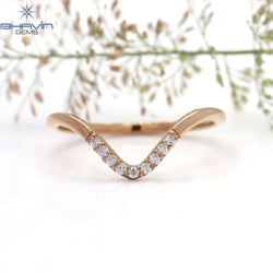 Copy of Round Diamond White (G-H) Diamond Natural Diamond Ring Gold Ring Engagement Ring