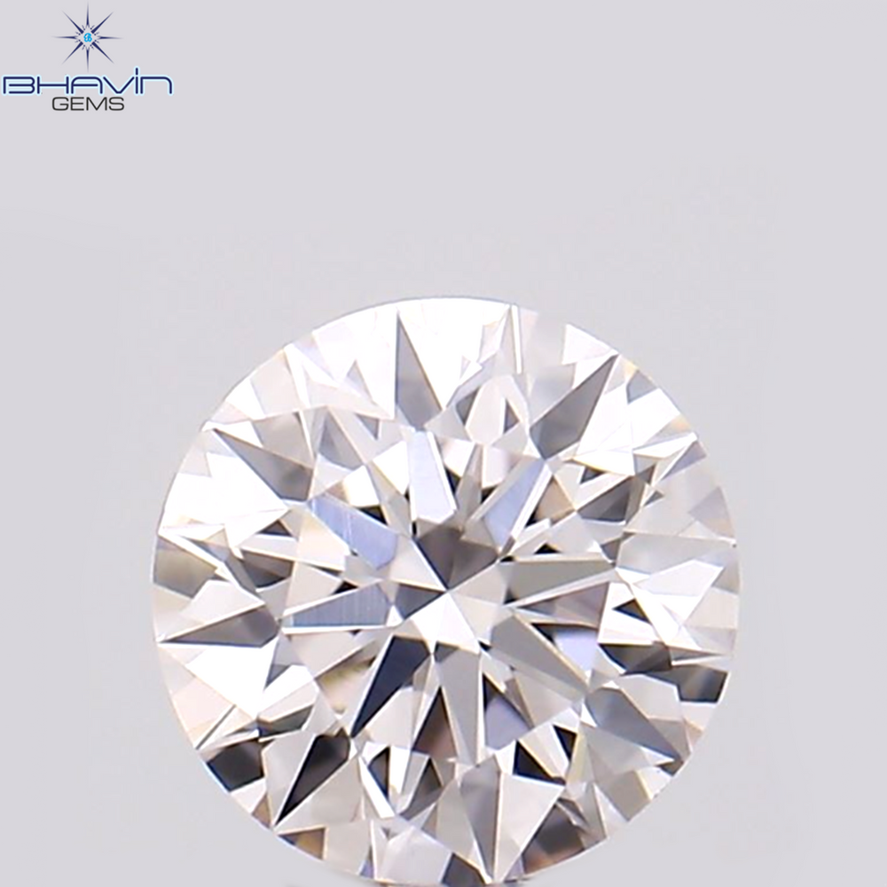 0.20 CT ラウンド シェイプ ナチュラル ダイヤモンド ピンク色 VS1 クラリティ (3.80 MM)