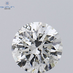 0.50 CT Round Shape Natural Loose Diamond White(G)  Color SI2 Clarity (5.01 MM)