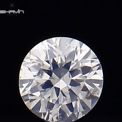 0.03 CT Round Shape Natural Loose Diamond White Color SI1 Clarity (2.04 MM)