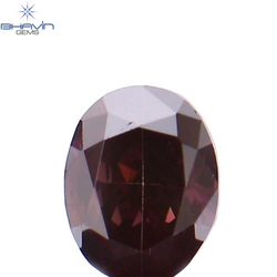 0.20 CT Oval Shape Natural Loose Diamond Pink Color VS1 Clarity (3.86 MM)
