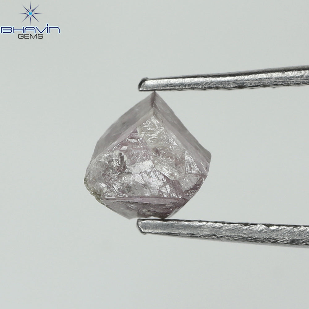 0.49 CT Rough Shape Natural Diamond Pink Color I3 Clarity (4.90 MM)