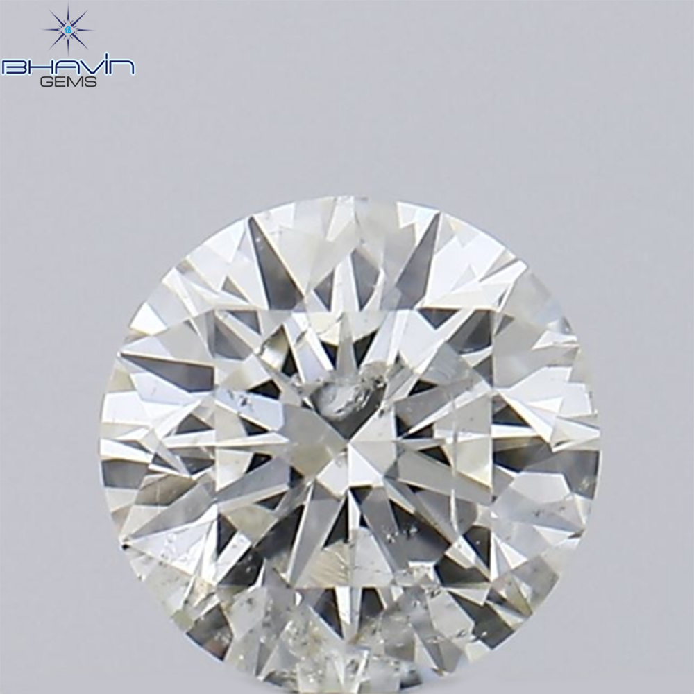 0.24 CT Round Shape Natural Loose Diamond White(G) Color SI2 Clarity (3.93 MM)