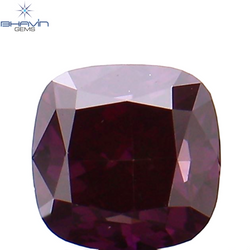 0.26 CT Cushion Shape Natural Loose Diamond Enhanced Pink Color VS1 Clarity (3.45 MM)