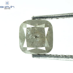 1.04 CT Cushion Shape White Color Natural Loose Diamond Clarity I3 (5.24 MM)