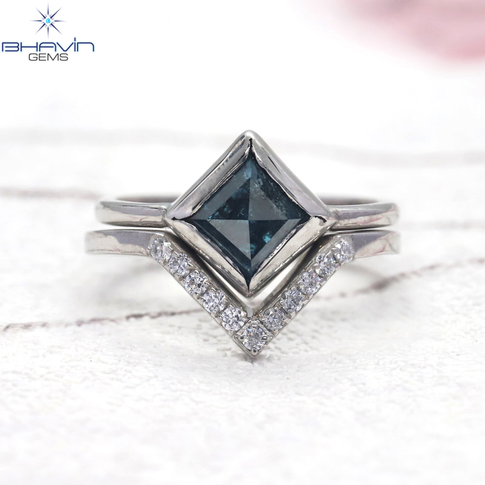 Kite Diamond Blue Diamond Natural Diamond Ring Gold Ring Engagement Ring