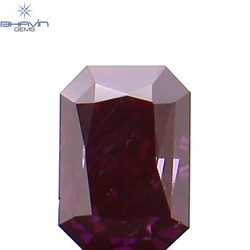 0.08 CT Radiant Diamond Pink Color Natural Diamond Clarity VS1 (2.83 MM)