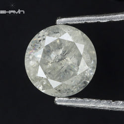 0.53 CT Round Shape Natural Diamond White Color I3 Clarity (5.15 MM)