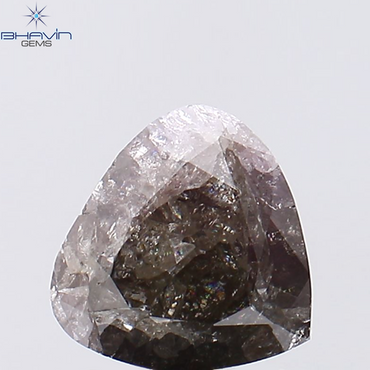 1.94 CT Heart Shape Natural Diamond Pink Color I3 Clarity (7.42 MM)