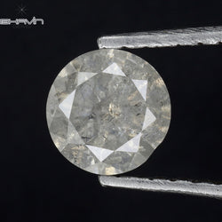 0.54 CT Round Shape Natural Loose Diamond White Color I3 Clarity (5.13 MM)