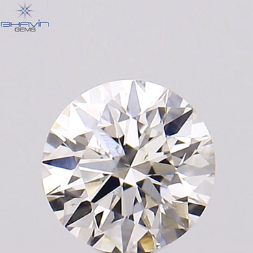 0.13 CT Round Shape Natural Diamond Pink Color VS2 Clarity (3.35 MM)