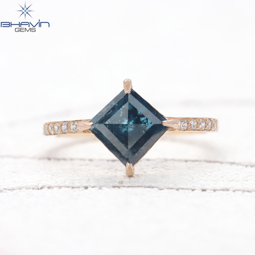 Kite Diamond Blue Diamond Natural Diamond Ring Gold Ring Engagement Ring