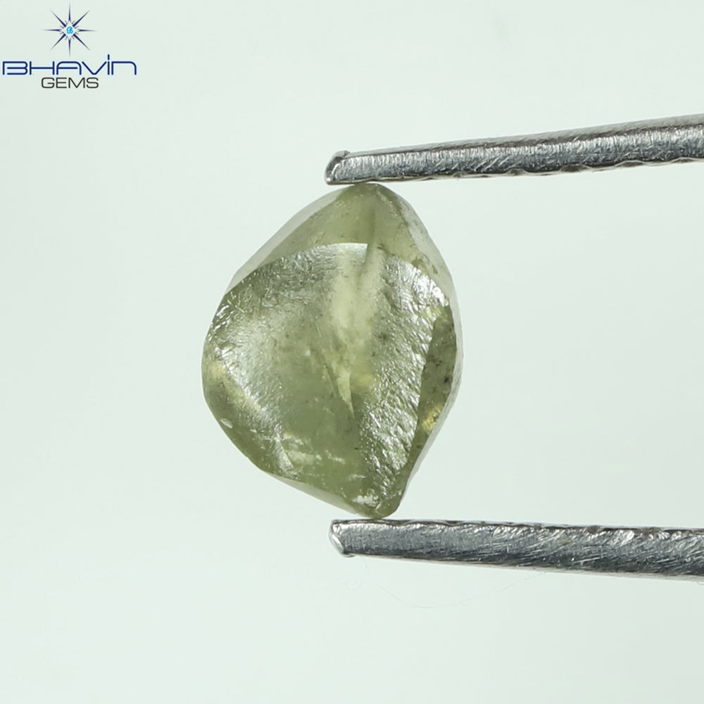 0.40 CT Rough Shape Salt And Pepper Color Natural Diamond I3 Clarity (4.78 MM)