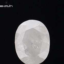0.91 CT Oval Shape Natural Diamond White Color I3 Clarity (6.36 MM)