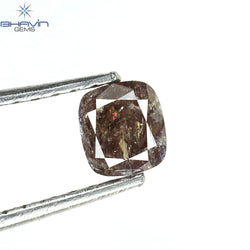 0.05 CT クッションシェイプ 天然ダイヤモンド ピンク色 VS1 クラリティ (2.06 MM)