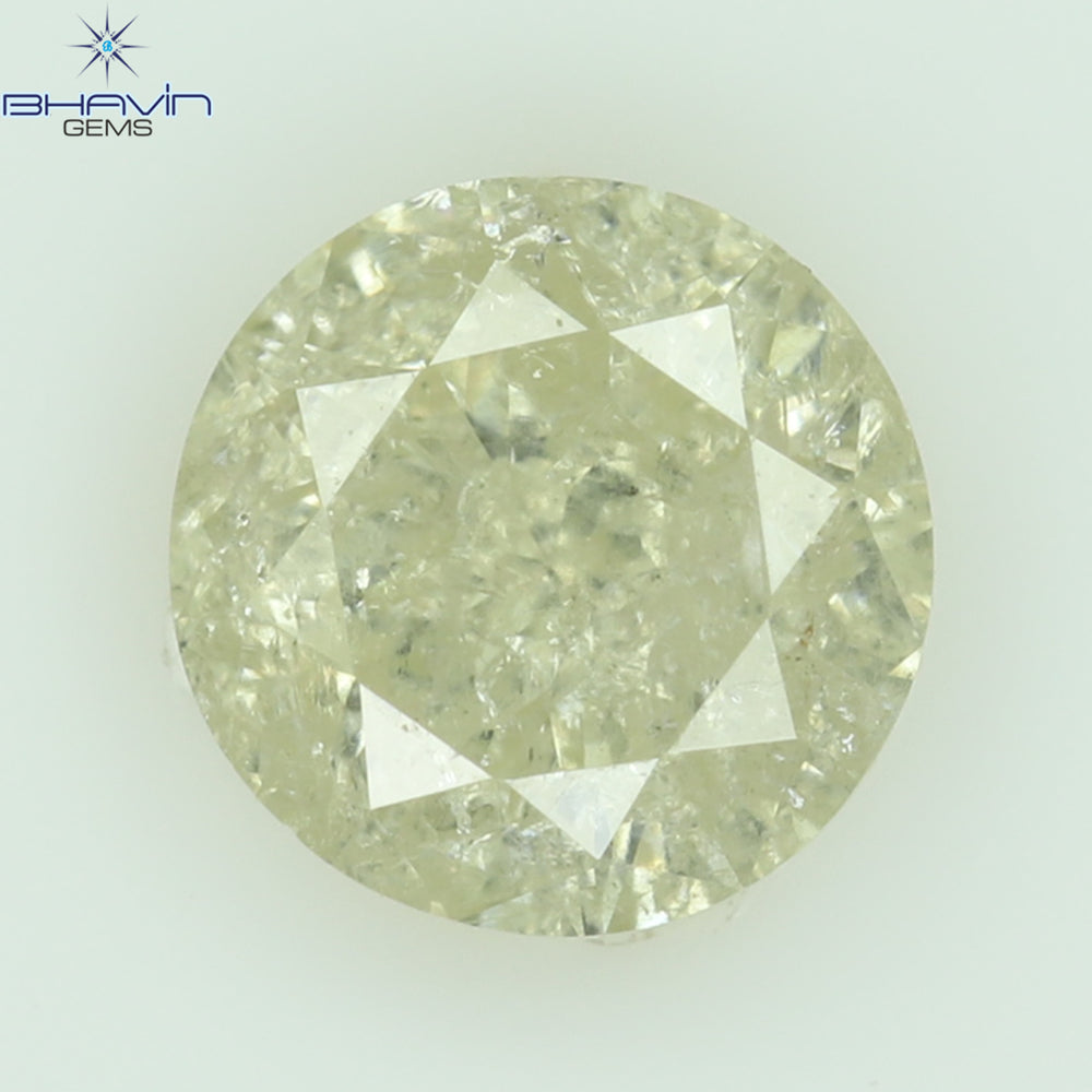 0.33 CT Round Shape Natural Loose Diamond White(M) Color I3 Clarity (4.25 MM)