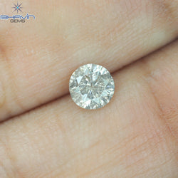 0.43 CT Round Shape Natural Diamond White Color I3 Clarity (4.07 MM)