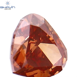 0.28 CT Heart Shape Enhanced Pink Color Natural Loose Diamond VS2 Clarity (4.15 MM)