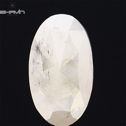 4.68 CT Oval Shape Natural Diamond White Color I2 Clarity (14.00 MM)