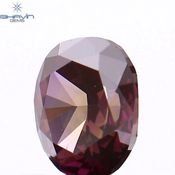 0.23 CT Oval Shape Natural Loose Diamond Pink Color VS1 Clarity (4.33 MM)