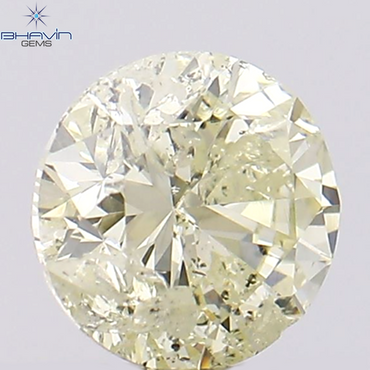0.50 CT Round Shape Natural Loose Diamond White(K) Color I1 Clarity (4.95 MM)
