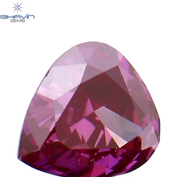 0.15 CT Heart Shape Enhanced Pink Color Natural Loose Diamond VS1 Clarity (3.71 MM)