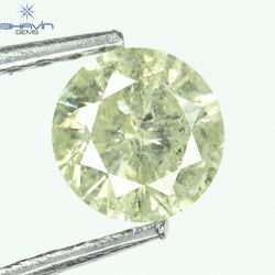 0.48 CT Round Shape Natural Loose Diamond White(M) Color I3 Clarity (5.04 MM)