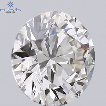 IGI Certified 0.31 CT White(J) Diamond Round Diamond Natural Loose Diamond SI1 Clarity (4.37 MM)