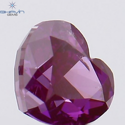 0.31 CT Heart Shape Pink Color Natural Loose Diamond SI1 Clarity (4.20 MM)