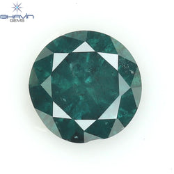 0.25 CT Round Diamond Natural Loose Diamond Blue Color I3 Clarity (3.93 MM)