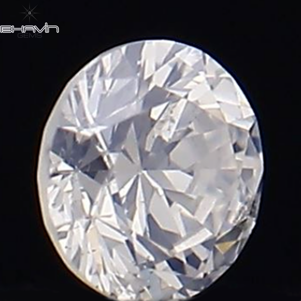 0.03 CT Round Shape Natural Loose Diamond White Color SI1 Clarity (2.04 MM)