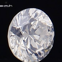 0.03 CT Round Shape Natural Loose Diamond White Color SI1 Clarity (2.04 MM)