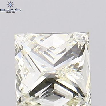 0.45 CT Princess Shape Natural Diamond White(J) Color VS1 Clarity (4.07 MM)