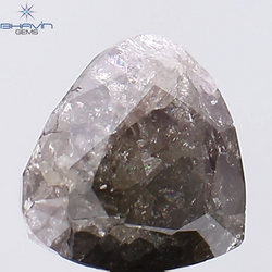 1.94 CT Heart Shape Natural Diamond Pink Color I3 Clarity (7.42 MM)