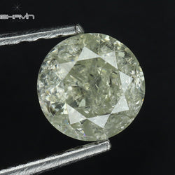 0.59 CT Round Shape Natural Loose Diamond White Color I3 Clarity (5.12 MM)