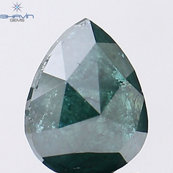 1.37 Pear Shape Natural Diamond Blue Color I3 Clarity (8.12 MM)