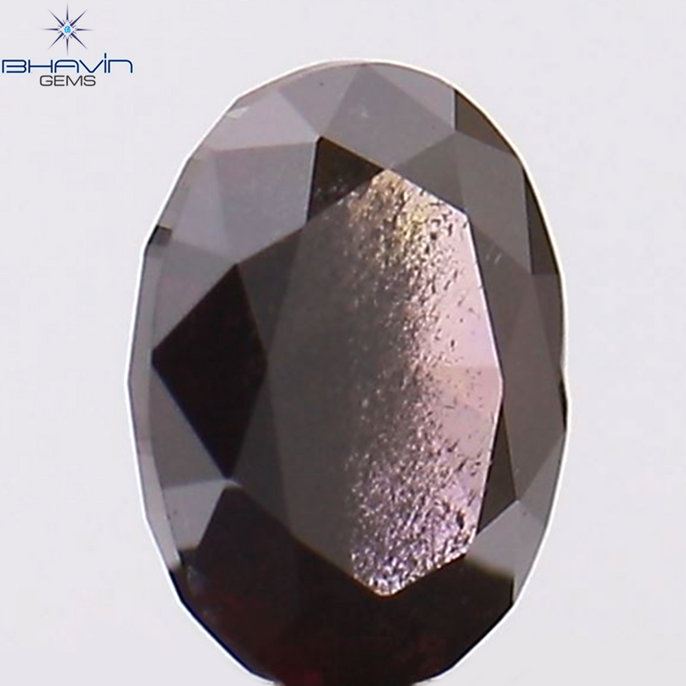 0.15 CT Oval Shape Natural Diamond Pink Color I3 Clarity (3.72 MM)