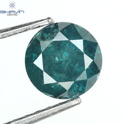 0.70 CT Round Diamond Natural Loose Diamond Blue Color I3 Clarity (5.67 MM)