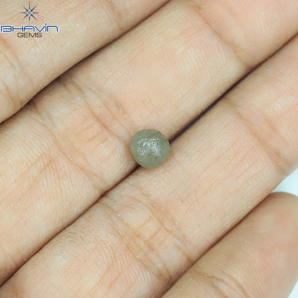 1.19 CT Rough Shape White Color Natural Diamond I3 Clarity (5.37 MM)