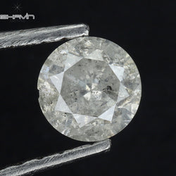 0.36 CT Round Shape Natural Loose Diamond White Color I3 Clarity (4.36 MM)