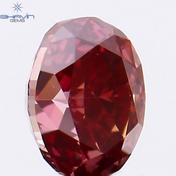 0.30 CT Oval Shape Natural Loose Diamond Pink Color VS1 Clarity (4.10 MM)