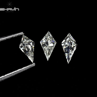 0.10 CT Kite Shape White (G+) Color Natural Loose Diamond VS Clarity (5.00 MM)