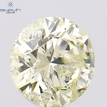 0.31 CT Round Shape Natural Loose Diamond White(K) Color SI2 Clarity (4.32 MM)