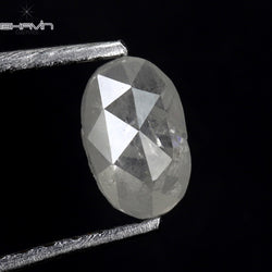 0.38 CT Oval Shape Natural Diamond White Color I3 Clarity (5.80 MM)