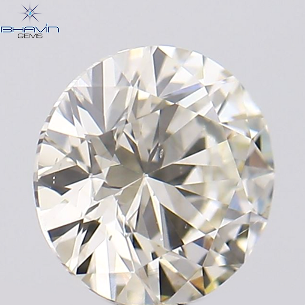 0.30 CT Round Shape Natural Loose Diamond White (J) Color VS1 Clarity (4.32 MM)